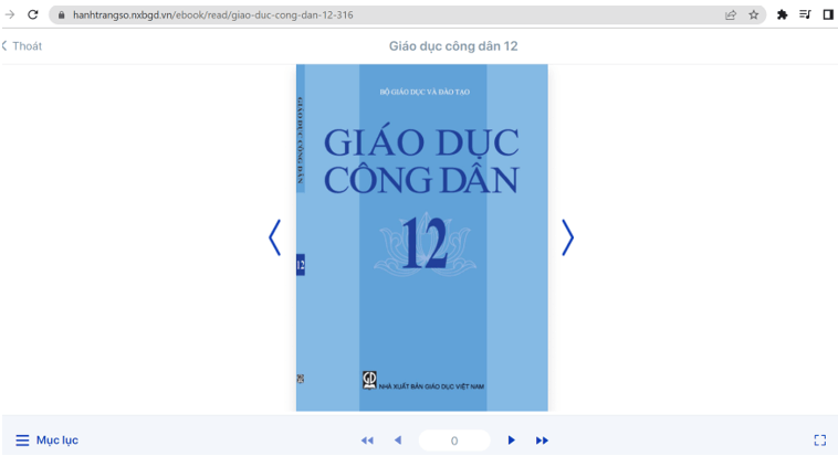 Sách Giáo dục công dân 12 (ảnh 1)