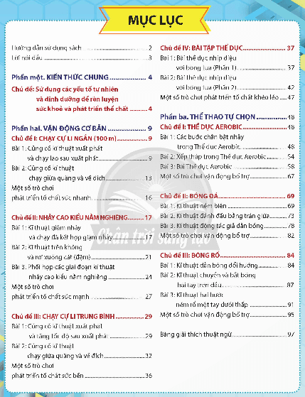 PDF Giáo dục thể chất 9 Chân trời sáng tạo