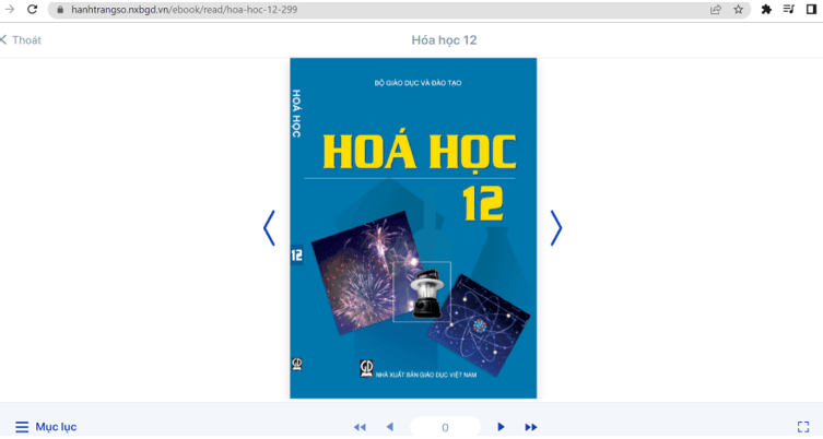 Sách Hóa học 12 (ảnh 1)