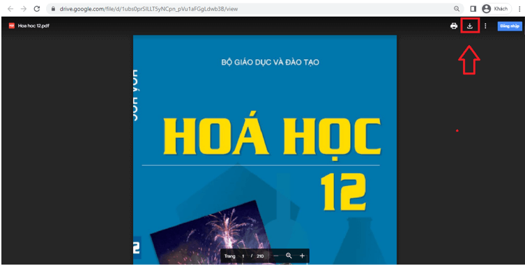 Sách Hóa học 12 (ảnh 1)