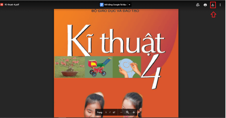 Sách Kĩ thuật lớp 4 (ảnh 1)