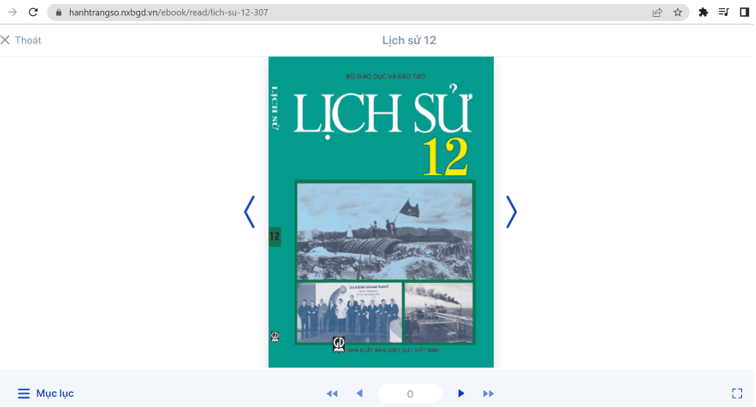 Sách Lịch sử 12 (ảnh 1)