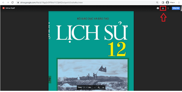 Sách Lịch sử 12 (ảnh 1)