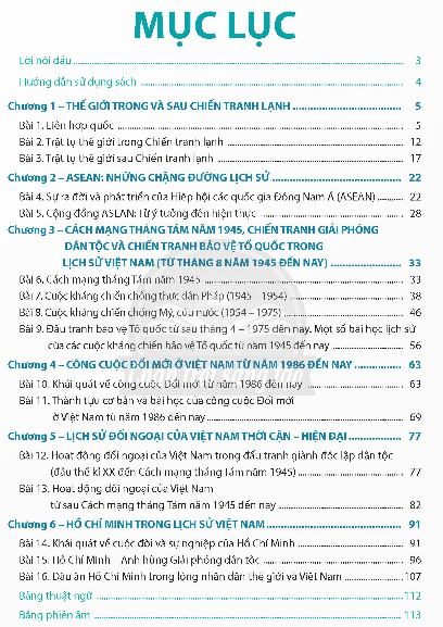 PDF Lịch sử 12 Chân trời sáng tạo