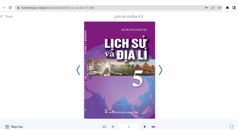 Sách Lịch sử và Địa lí lớp 5 (ảnh 1)