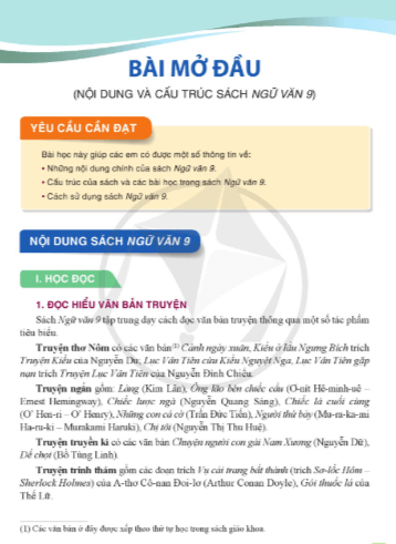 PDF Ngữ Văn 9 Cánh diều