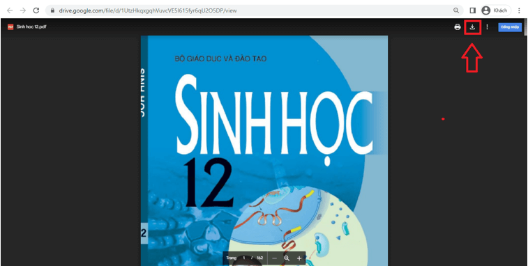 Sách Sinh học 12 (ảnh 1)