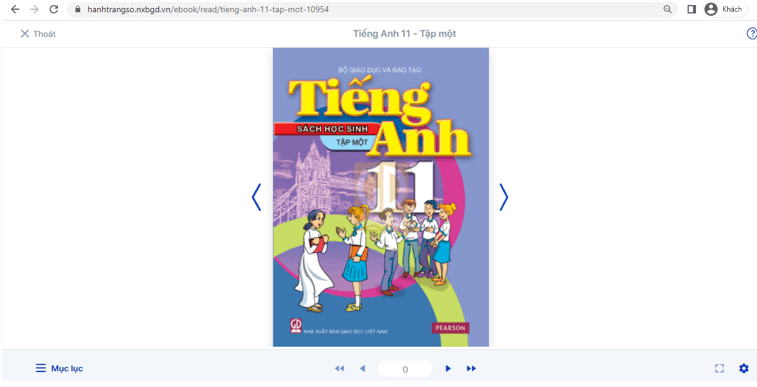 Sách Tiếng Anh 11 (ảnh 1)