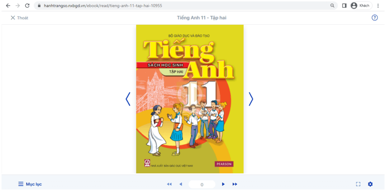 Sách Tiếng Anh 11 (ảnh 1)