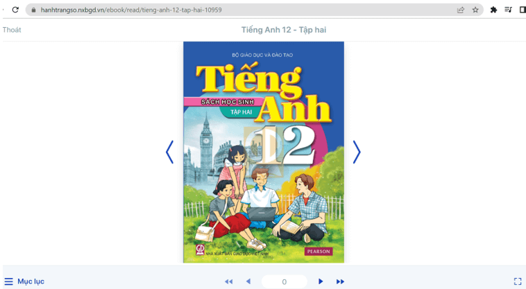 Sách Tiếng Anh 12 (ảnh 1)