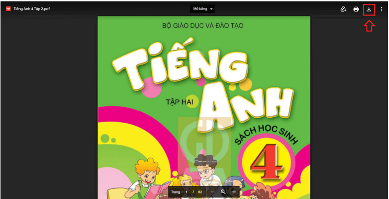 Sách Tiếng Anh lớp 4 (ảnh 1)