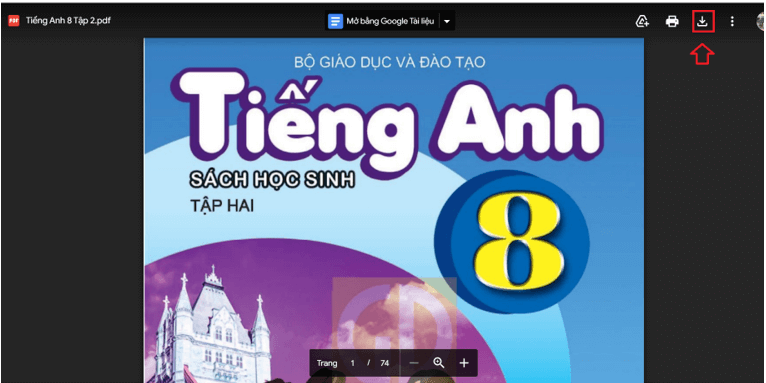 Sách Tiếng Anh 8 (ảnh 1)