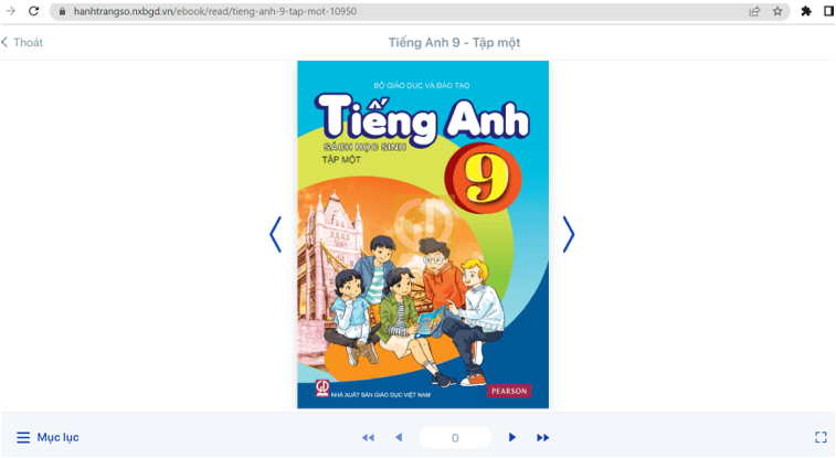 Sách Tiếng Anh 9 (ảnh 1)