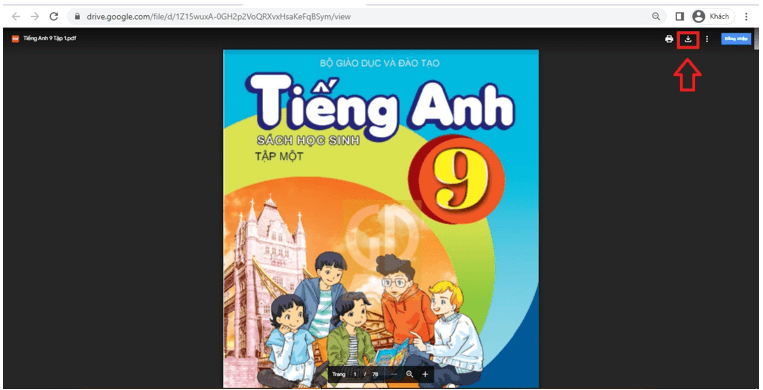 Sách Tiếng Anh 9 (ảnh 1)