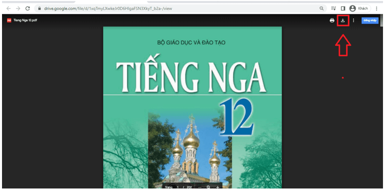 Sách Tiếng Nga 12 (ảnh 1)