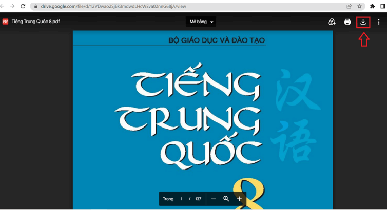 Sách Tiếng Trung Quốc 8 (ảnh 1)