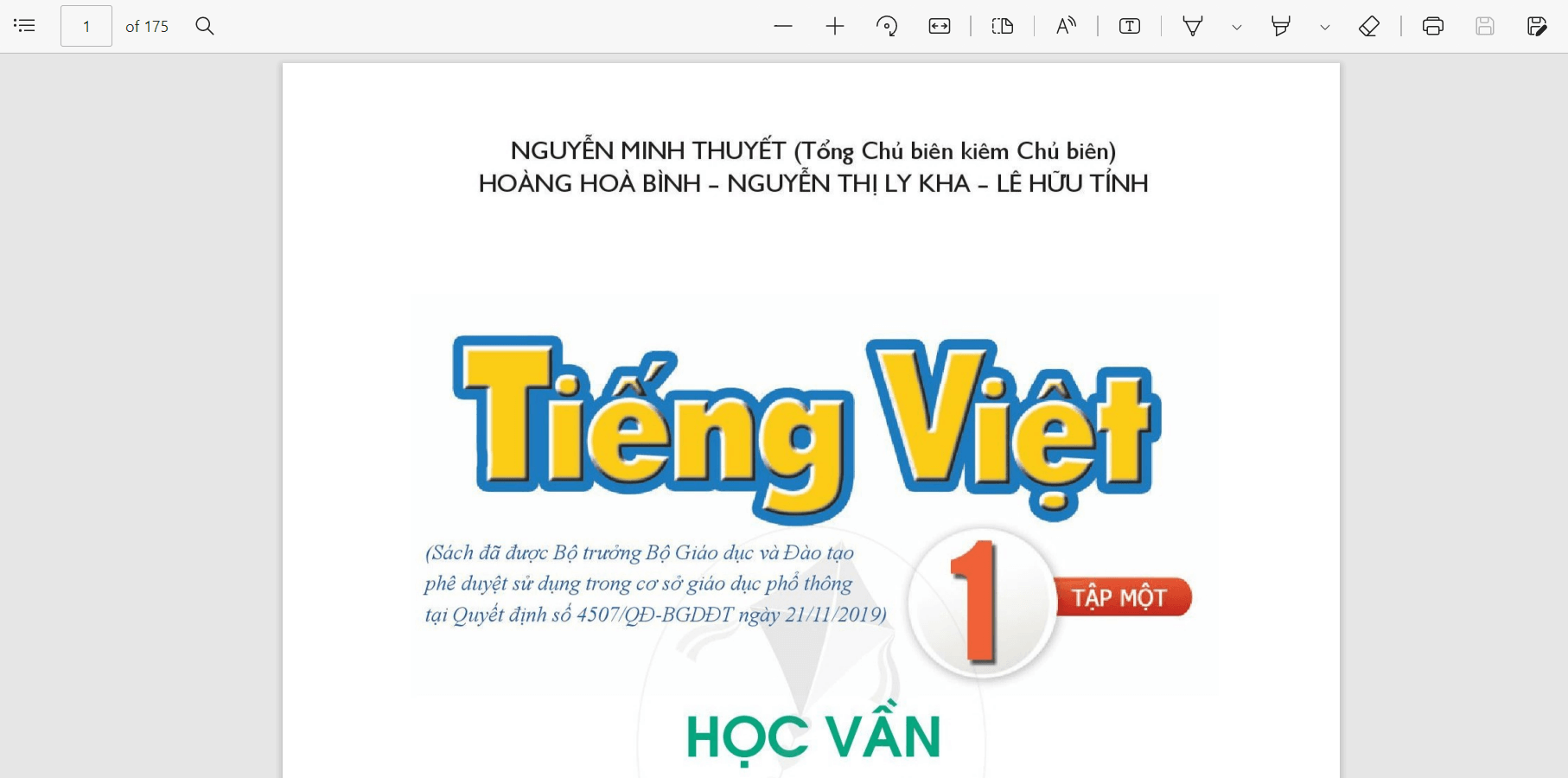Sách Tiếng Việt lớp 1 Cánh diều