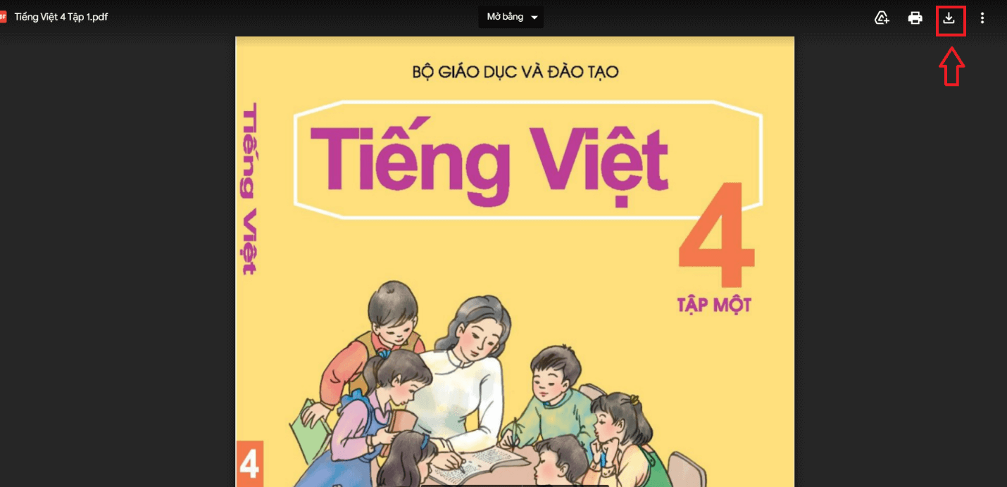 Sách Tiếng Việt lớp 4