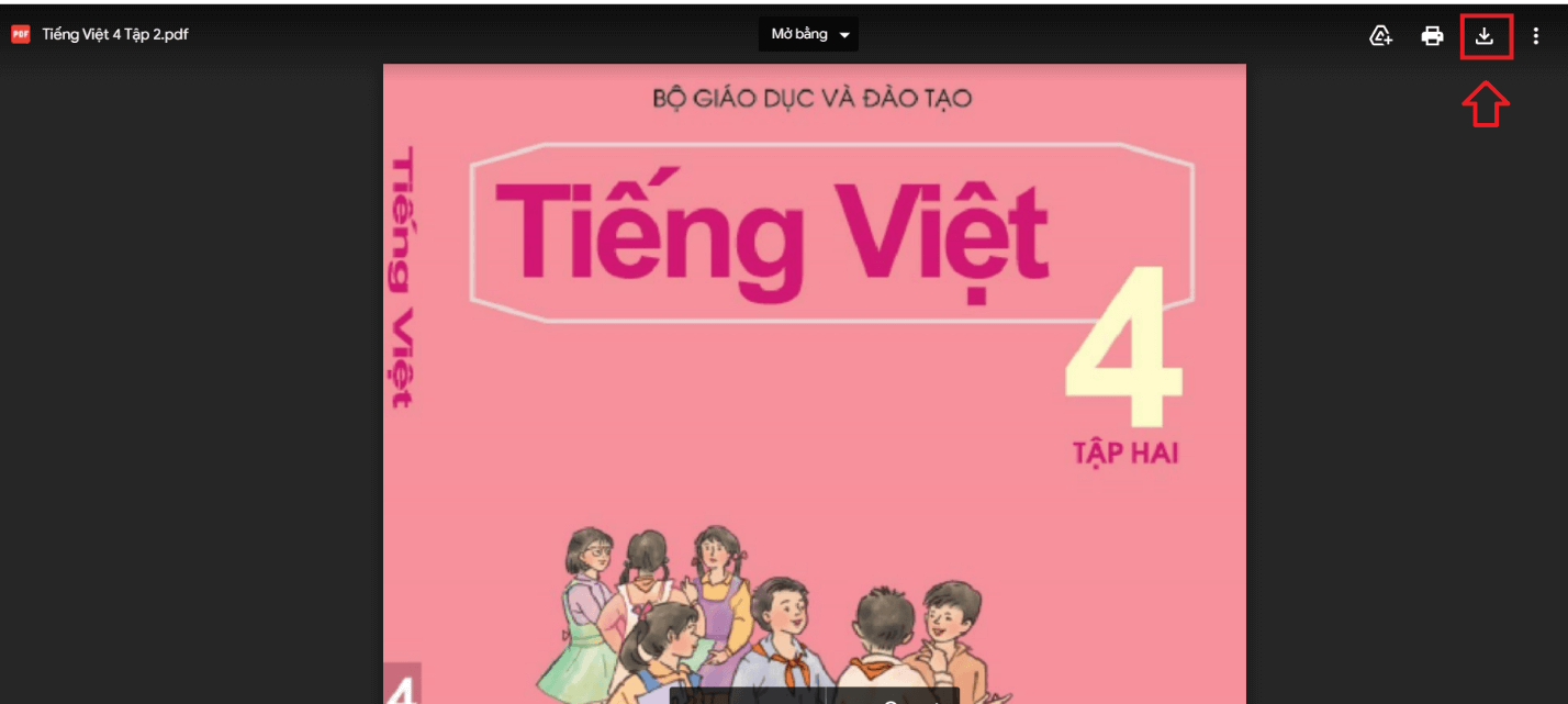 Sách Tiếng Việt lớp 4