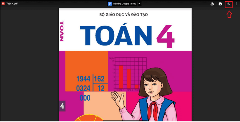 Sách Toán lớp 4 (ảnh 1)