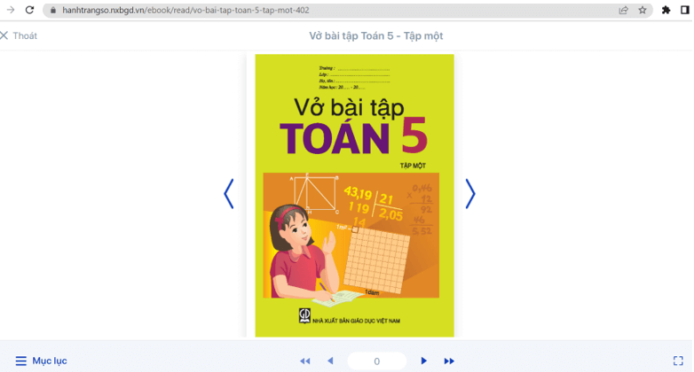 Sách Toán lớp 5 (ảnh 1)