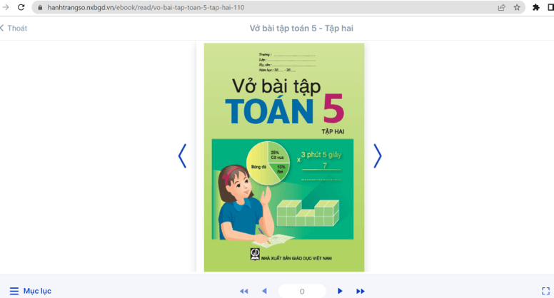 Sách Toán lớp 5 (ảnh 1)