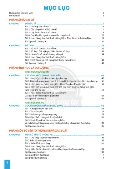 PDF Toán 7 Chân trời sáng tạo