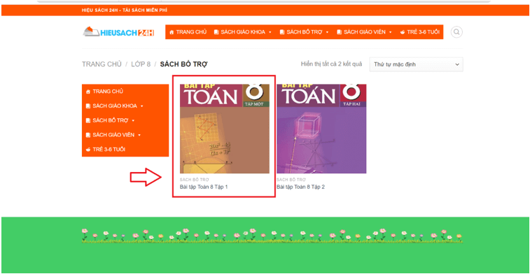 Sách Toán 8 (ảnh 1)