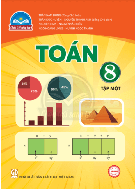 Toán 8 Chân trời sáng tạo Tập 1, Tập 2 PDF