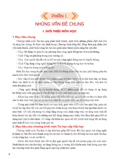 Sách giáo viên Tin học lớp 3 Chân trời sáng tạo PDF
