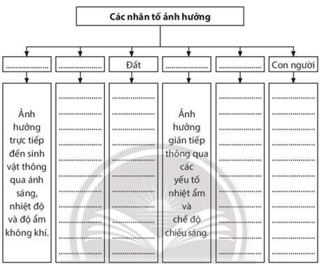 Dựa vào nội dung mục II, bài 15 trong SGK, em hãy hoàn thành sơ đồ
