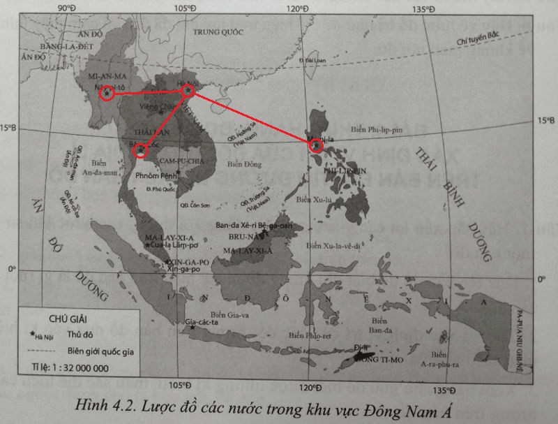 Bài 4: Thực hành: Đọc bản đồ. Xác định vị trí của đối tượng địa lí trên bản đồ. Tìm đường đi trên bản đồ