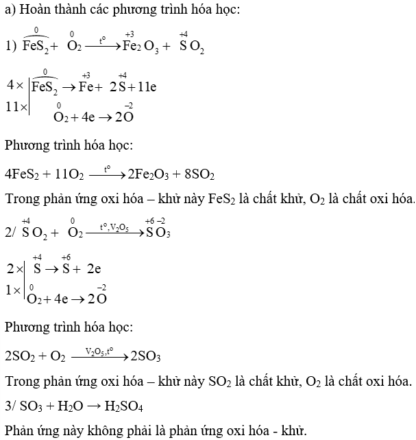 Trong công nghiệp, sulfuric acid được sản xuất từ quặng pirite sắt