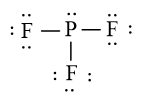 Cho các chất sau: C2H6, H2O, NH3, PF3, C2H5OH 