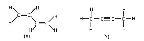 Cho hai chất hữu cơ X và Y có công thức cấu tạo sau: