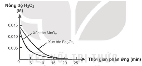 Xúc tác có hiệu quả cao là xúc tác làm tăng nhanh tốc độ phản ứng 