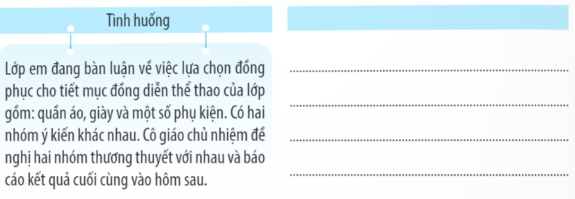 SBT Hoạt động trải nghiệm 8 Chân trời sáng tạo Chủ đề 1: Rèn luyện một số nét tính cách cá nhân | Giải Sách bài tập HĐTN 8