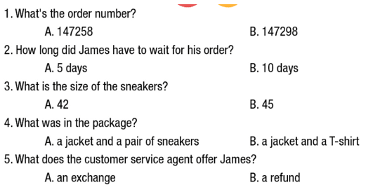 SBT Tiếng Anh 10 Unit 3 Lesson 3 (trang 18, 19)