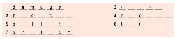 SBT Tiếng Anh 10 Unit 8 Lesson 1 (trang 44, 45)