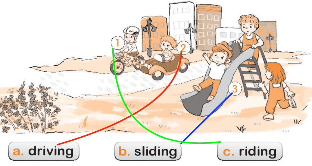 Sách bài tập Tiếng Anh lớp 2 Unit 11: In the playground | Kết nối tri thức