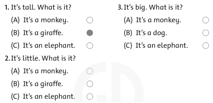 Sách bài tập Tiếng Anh lớp 3 Family and Friends Unit 4 trang 30 Lesson 1