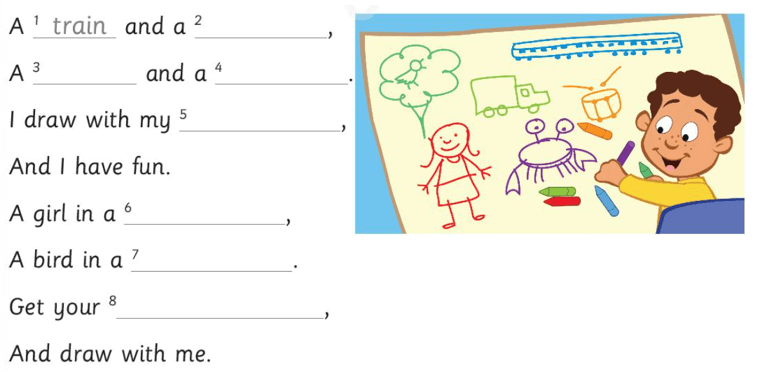 Sách bài tập Tiếng Anh lớp 3 Unit 8 trang 59 Lesson 4 | Family and Friends 3 Chân trời sáng tạo