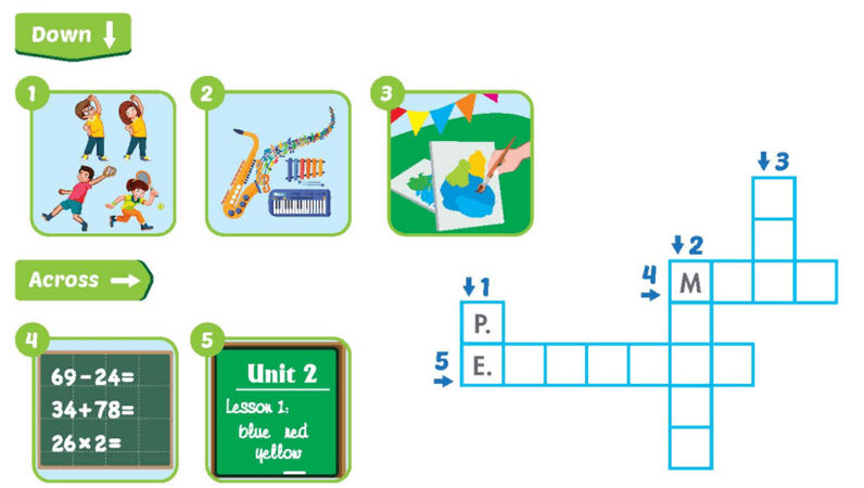 Sách bài tập Tiếng Anh lớp 3 Unit 3 Lesson 2 trang 30, 31 | Giải SBT Tiếng Anh lớp 3 Smart Start