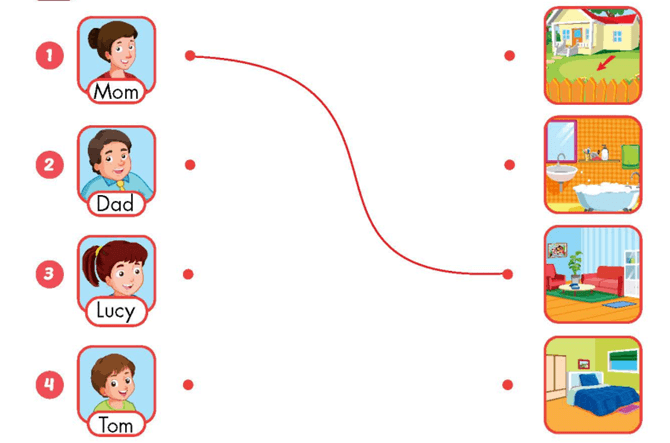 Sách bài tập Tiếng Anh lớp 3 Unit 4 Lesson 1 trang 38, 39 | Giải SBT Tiếng Anh lớp 3 Smart Start