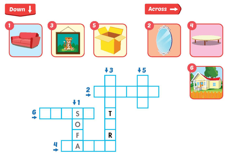 Sách bài tập Tiếng Anh lớp 3 Unit 4 Lesson 3 trang 42, 43 | Giải SBT Tiếng Anh lớp 3 Smart Start