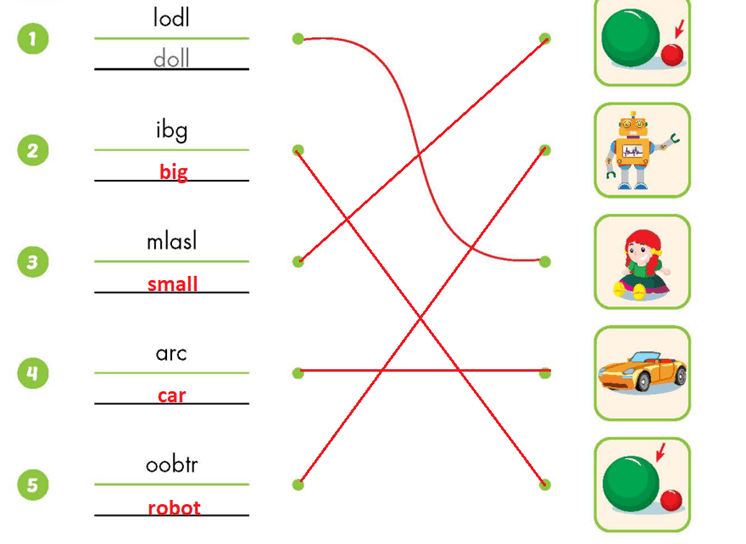 Sách bài tập Tiếng Anh lớp 3 Unit 7 Lesson 1 trang 68, 69 | Giải SBT Tiếng Anh lớp 3 Smart Start