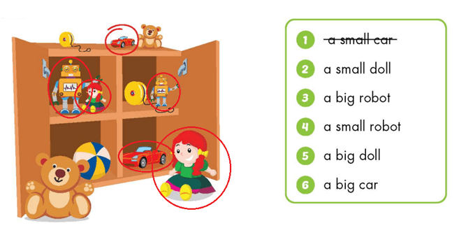 Sách bài tập Tiếng Anh lớp 3 Unit 7 Lesson 1 trang 68, 69 | Giải SBT Tiếng Anh lớp 3 Smart Start