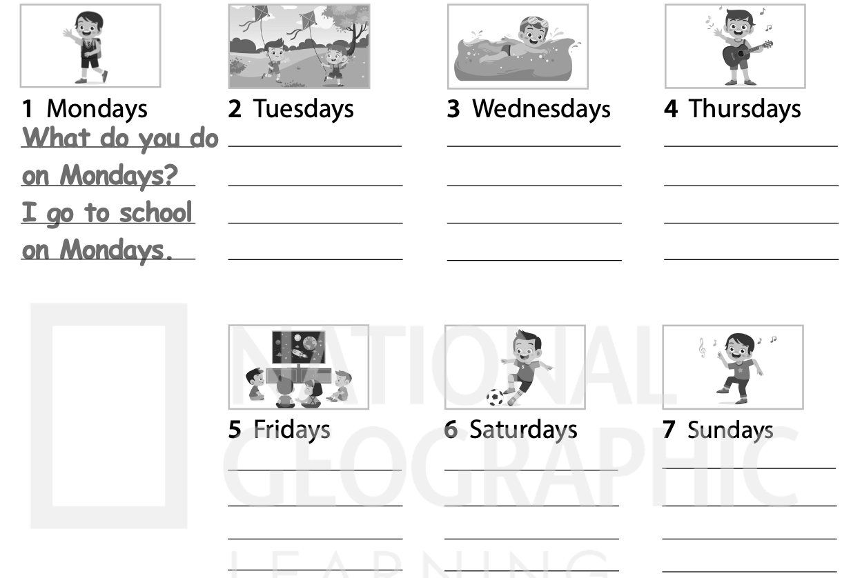 Sách bài tập Tiếng Anh lớp 3 Wonderful World Unit 11 Lesson 1 (trang 85, 86)