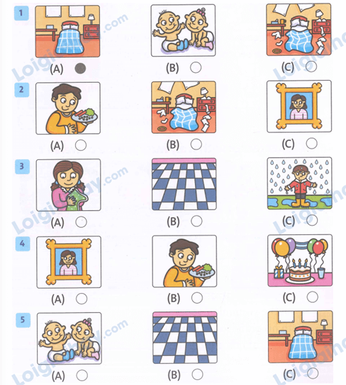 Sách bài tập Tiếng Anh lớp 4 Family and Friends Unit 12 Lesson three trang 84