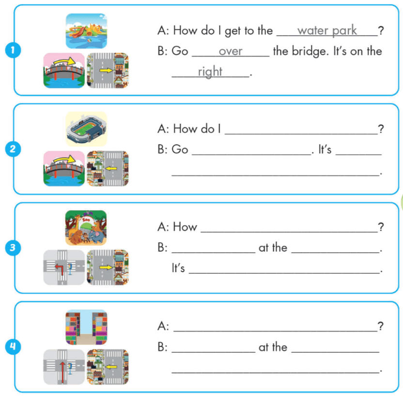 Sách bài tập Tiếng Anh lớp 4 Smart Start Unit 5 Lesson 3 trang 46, 47